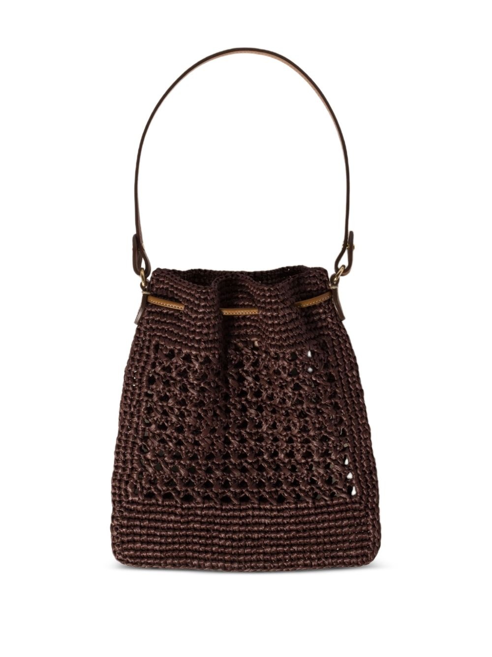 mini crochet bucket bag - 2