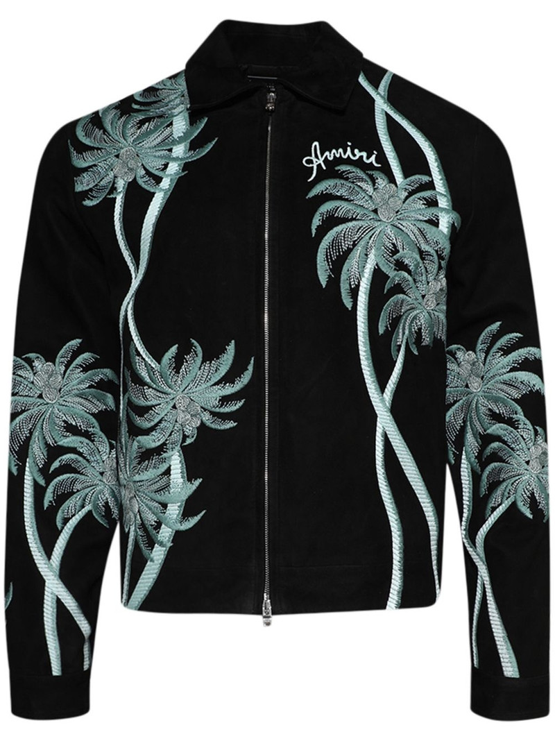 Palm shirt jacket 1