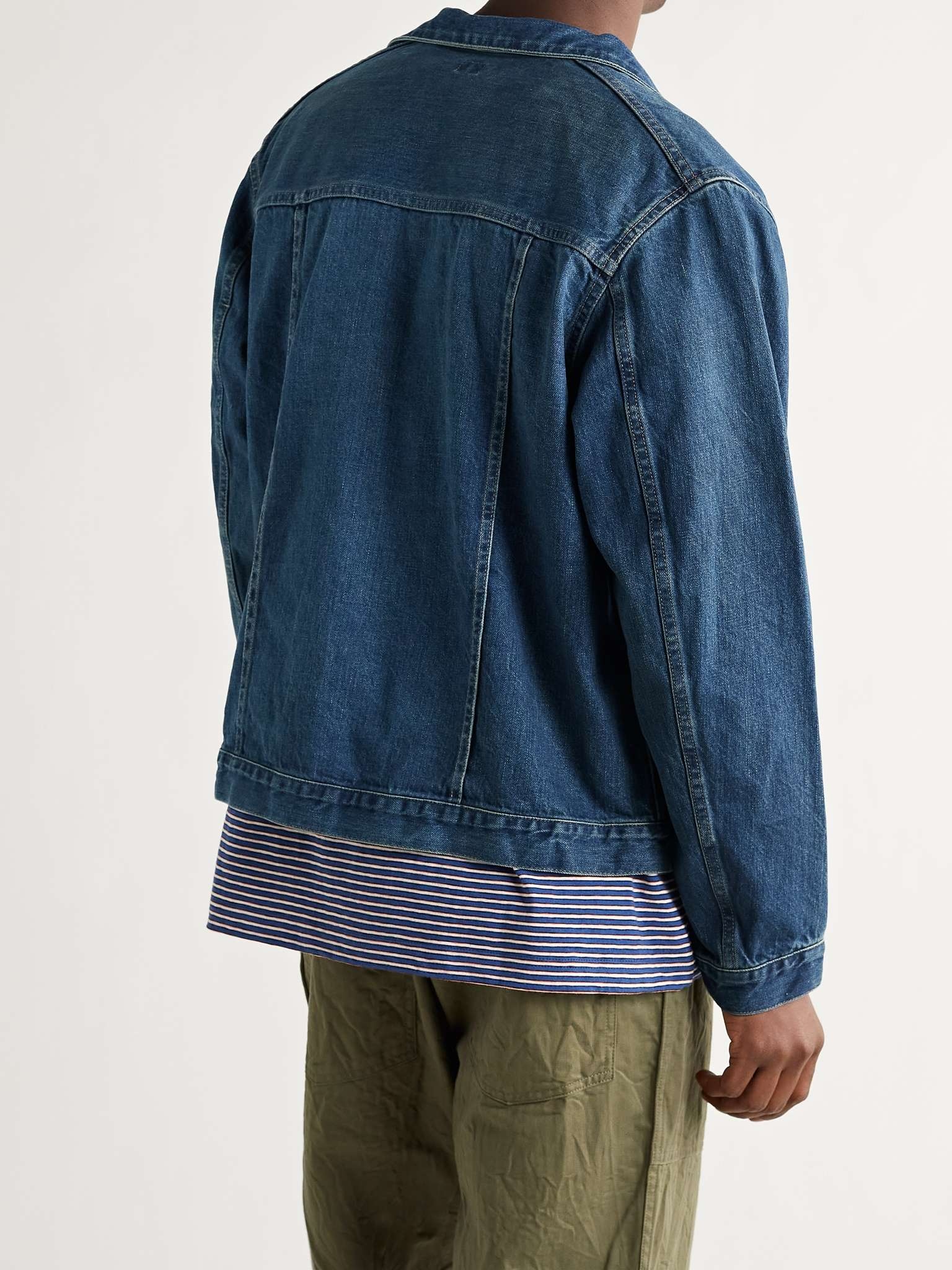 Denim Trucker Jacket - 4