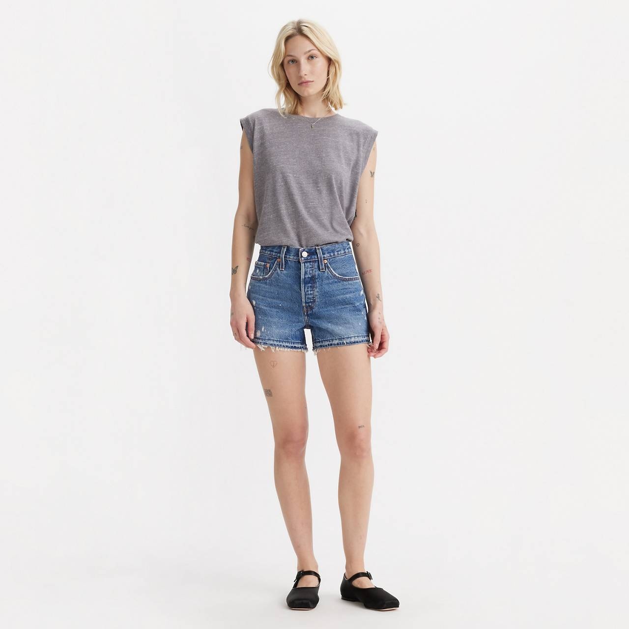 501® ORIGINAL FIT HIGH RISE WOMEN'S SHORTS - 2