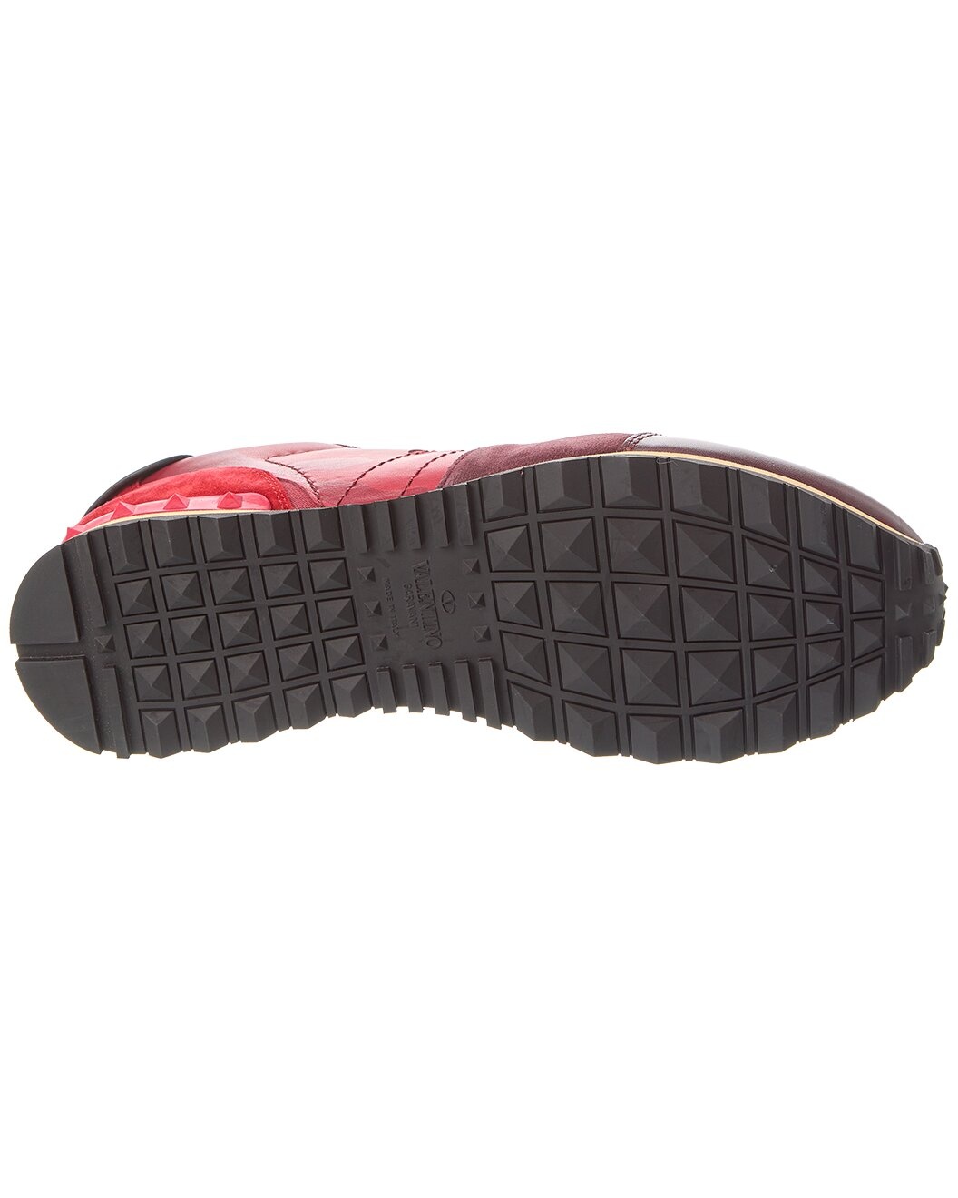 Valentino Leather & Canvas Sneaker - 4