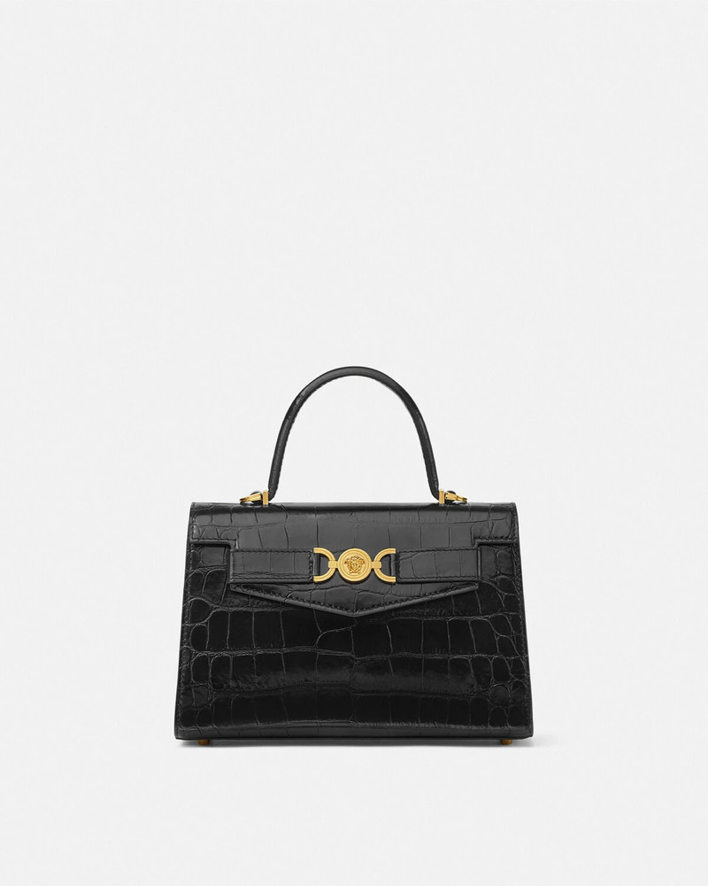 Croc-Effect Medusa '95 Handbag - 1