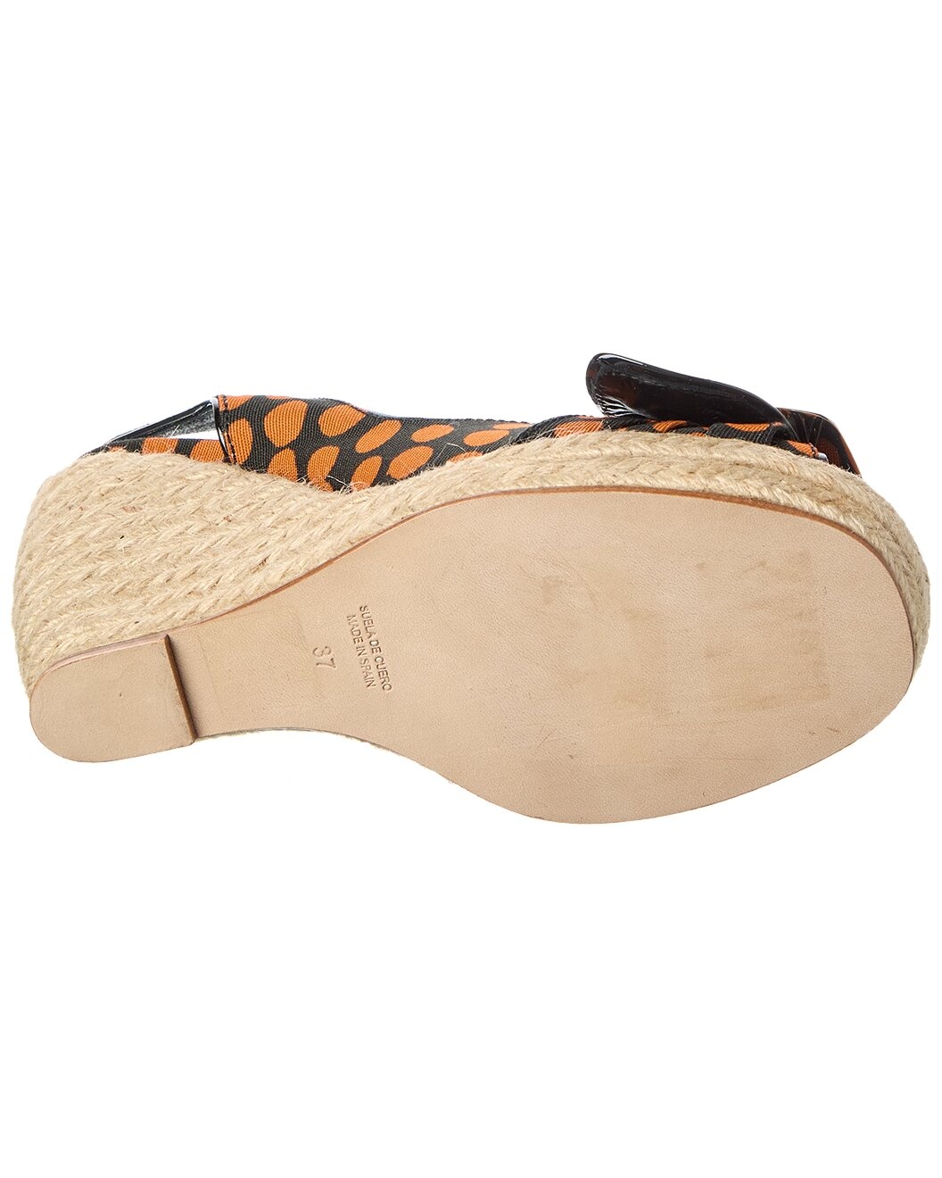 Roger Vivier Cordella Grosgrain Slingback Wedge Sandal - 4
