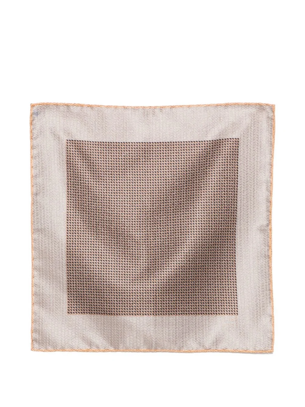 Pritned silk foulard - 1