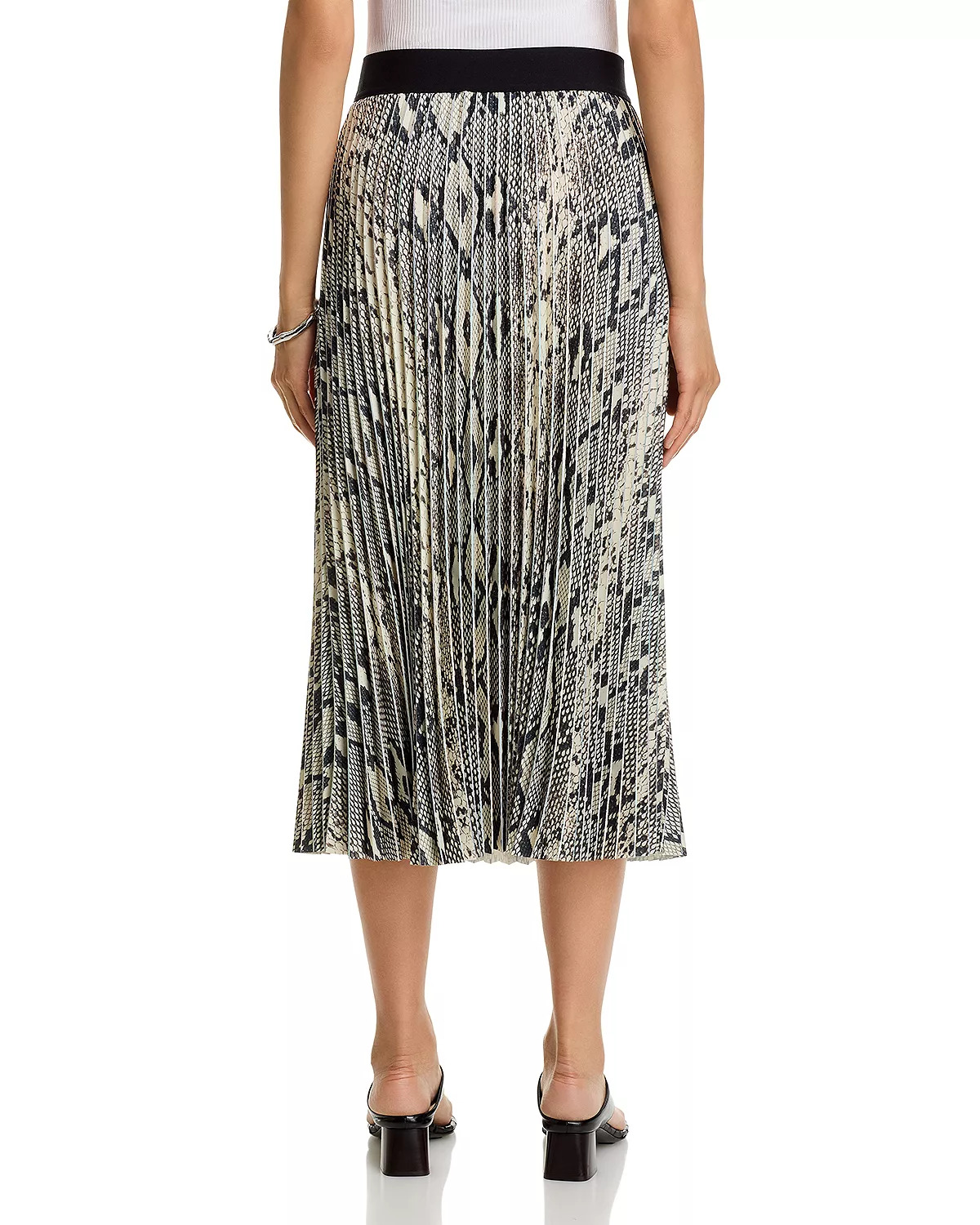 Indira Pleated Midi Skirt - 3