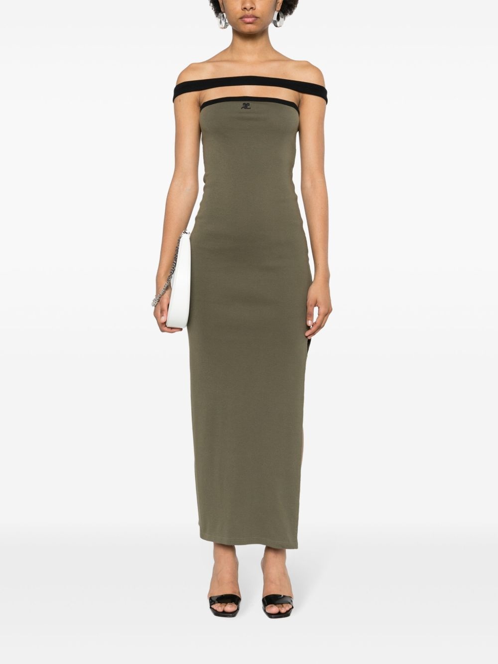 Contrast Hyperbole dress - 2