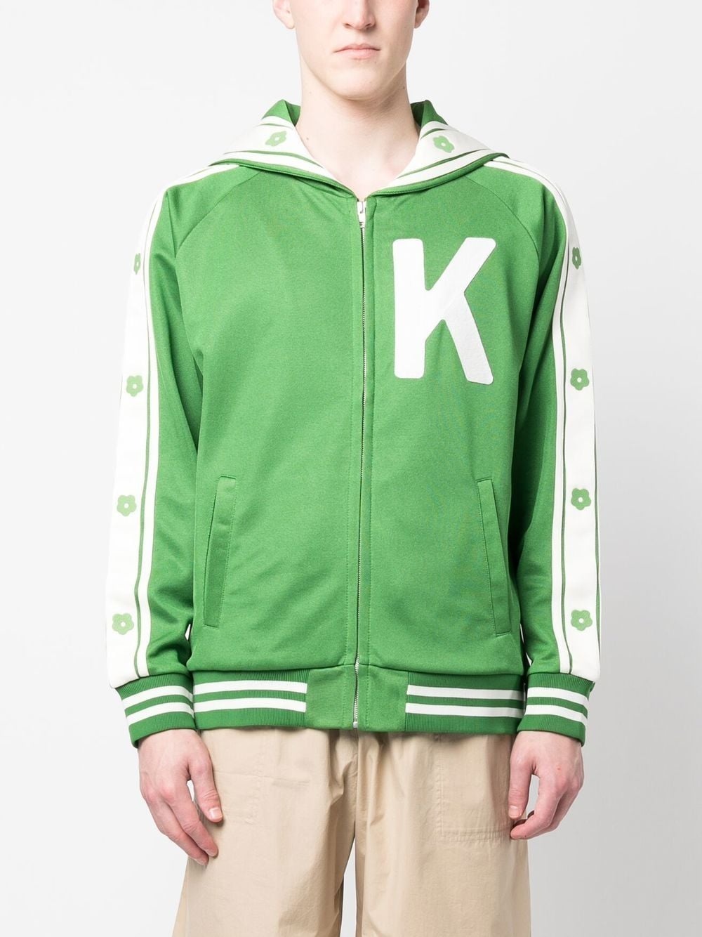 elephant-print varsity jacket - 3