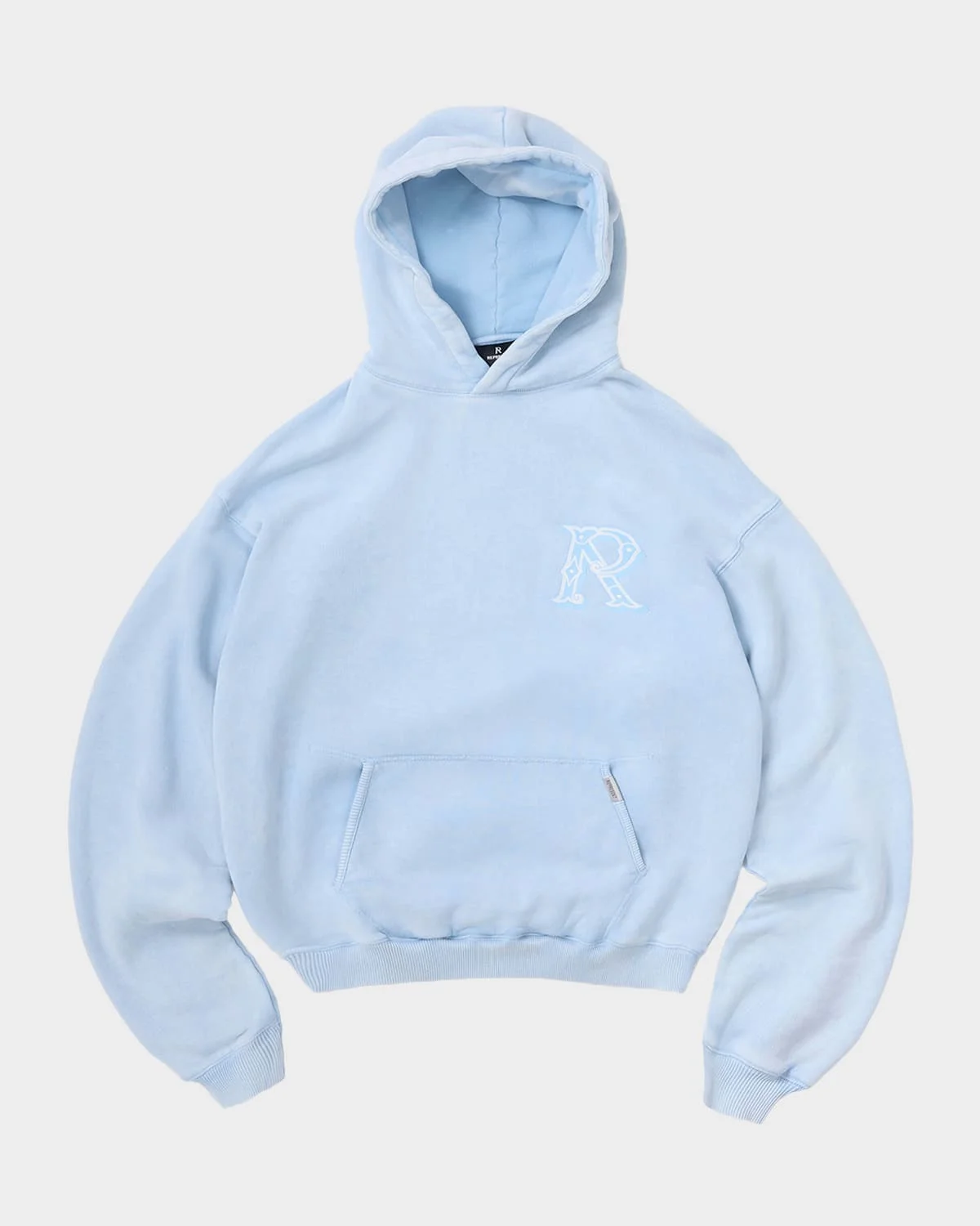 Men & apos;s Western Initial Oversized Cotton Hoodie - 1