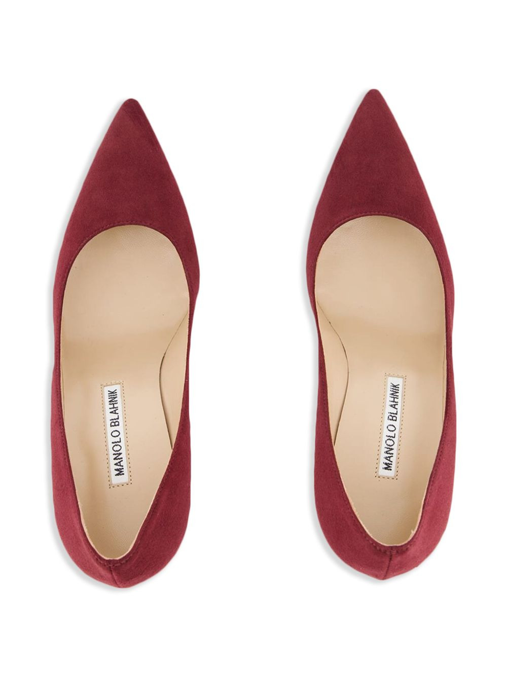 70mm BB pointed-toe suede pumps - 5