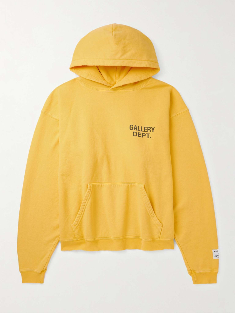 90's Oversized Logo-Print Cotton-Jersey Hoodie - 1