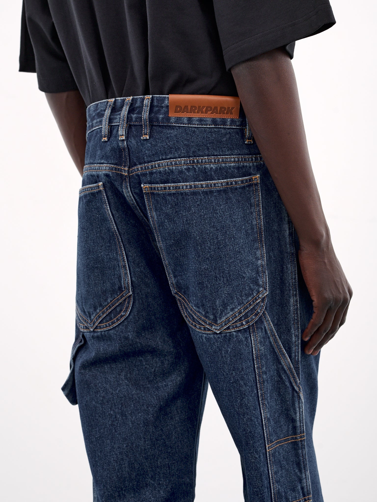 John Relaxed Denim Work Trousers - 4