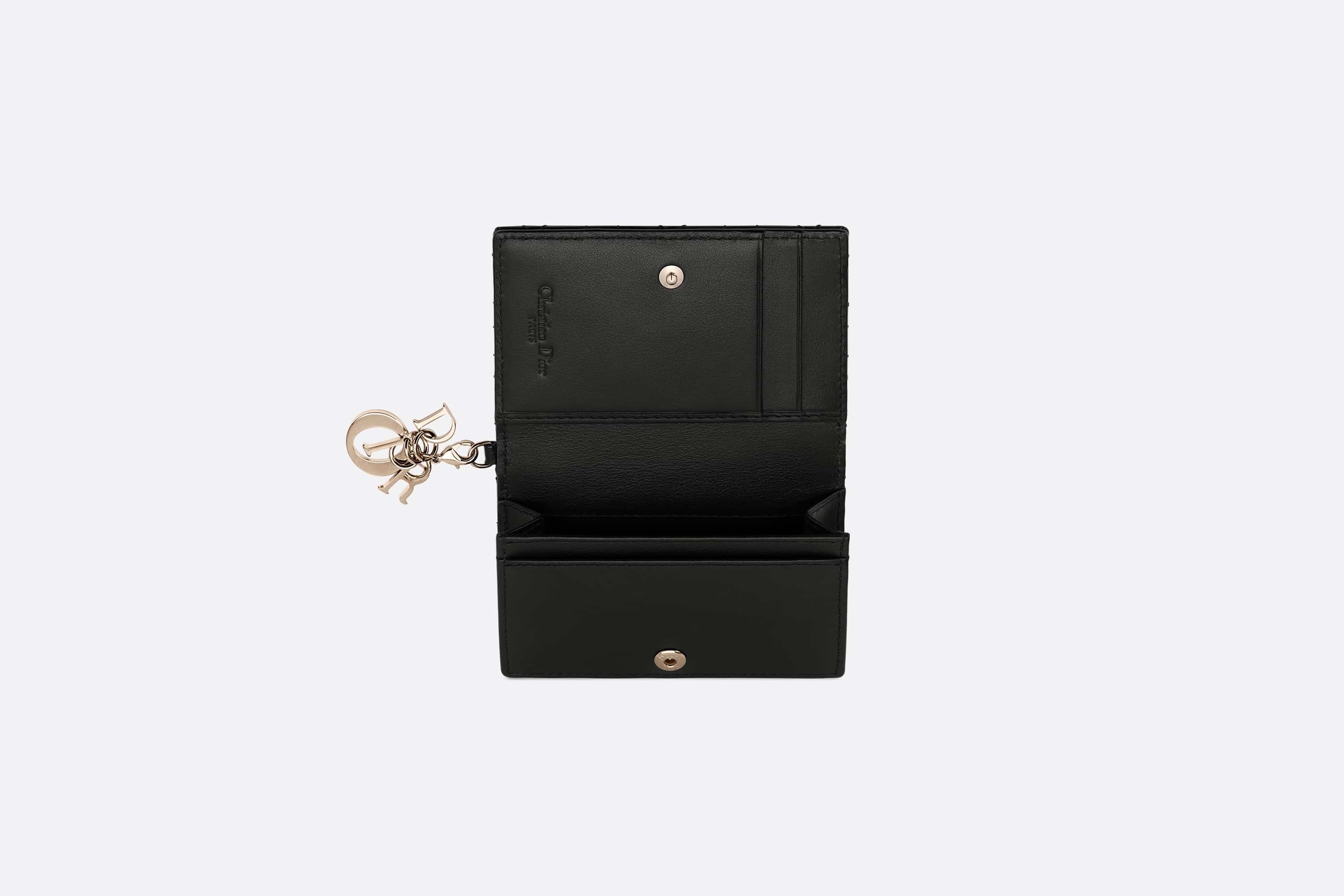 Lady dior flap card holder sale