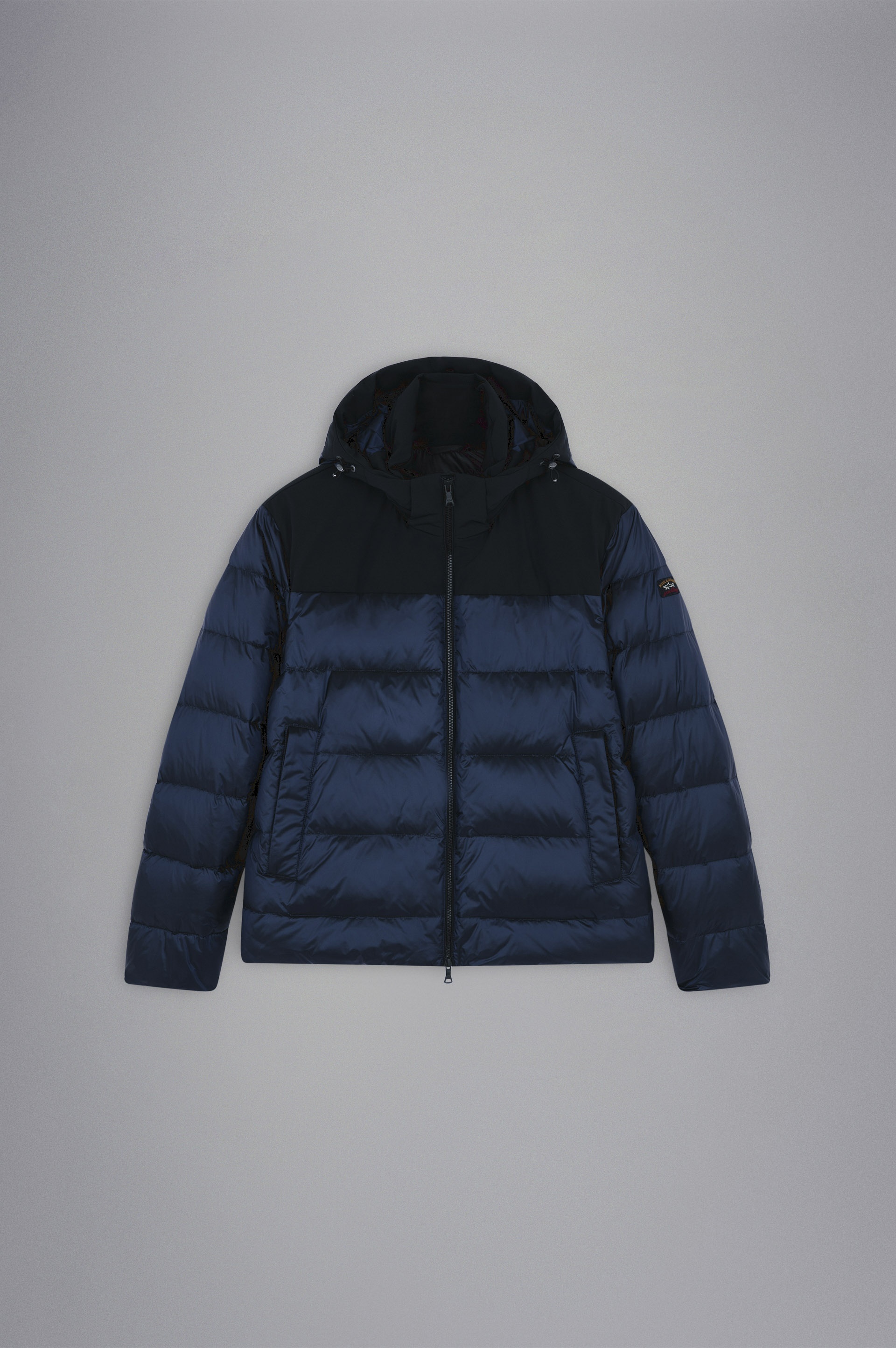 COLOR BLOCK DOWN JACKET - 1