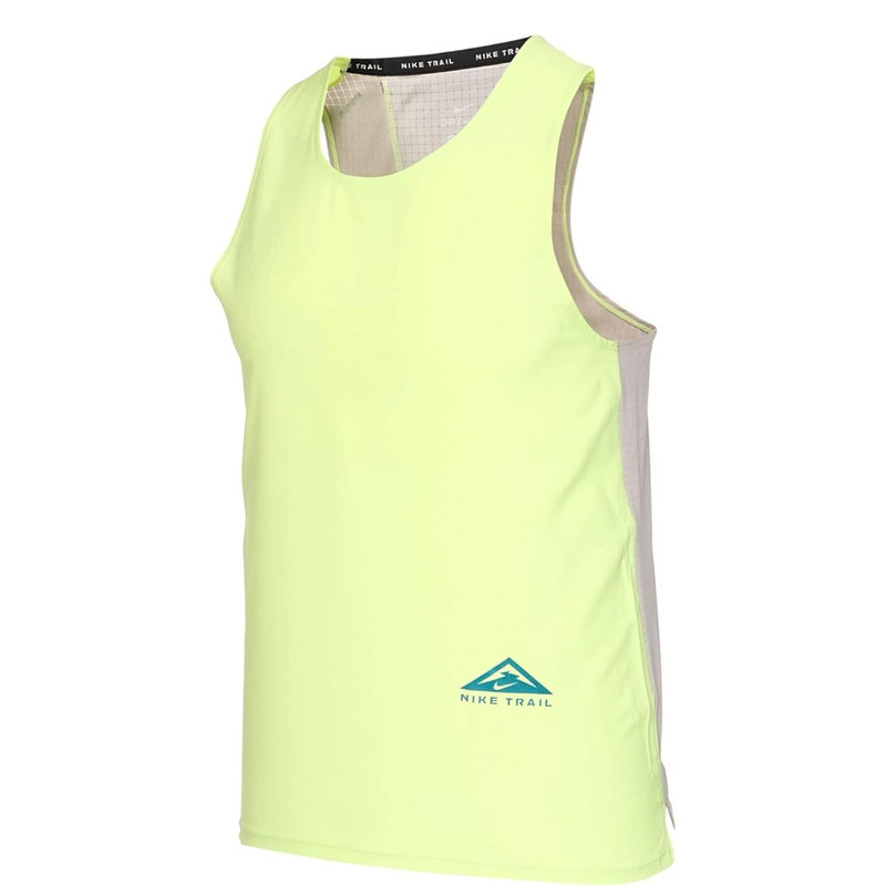 Nike Dri-FIT Rise 365 Trail Running Tank Top 'Yellow' CZ9191-033 - 1