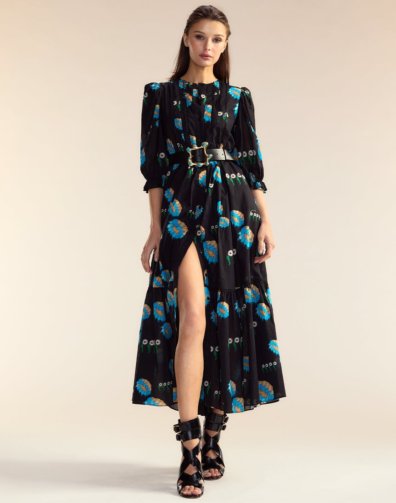 Eve Pintuck Dress - 3