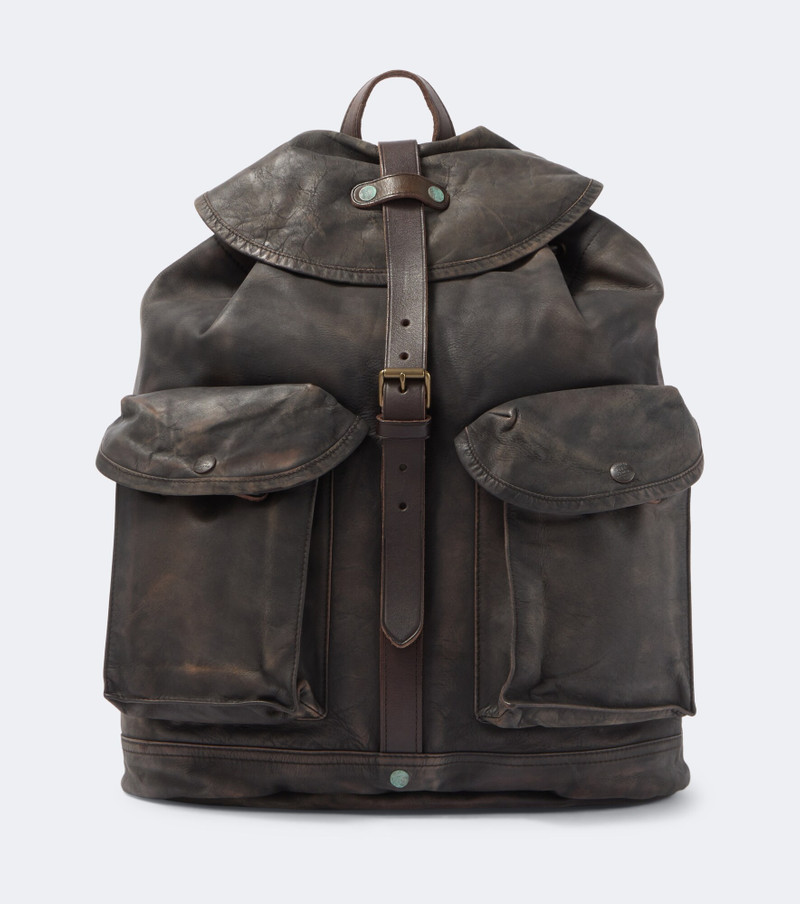 Leather backpack 1