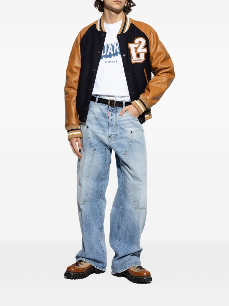 DSQUARED2 wool-blend bomber jacket outlook