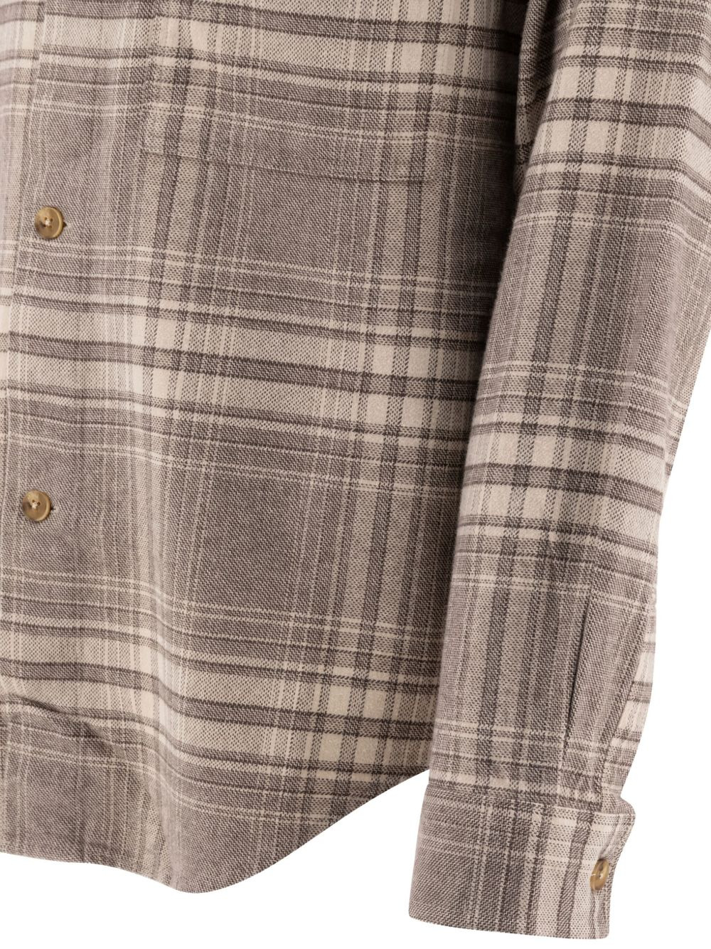 Adwin checked button-fastening shirt - 4