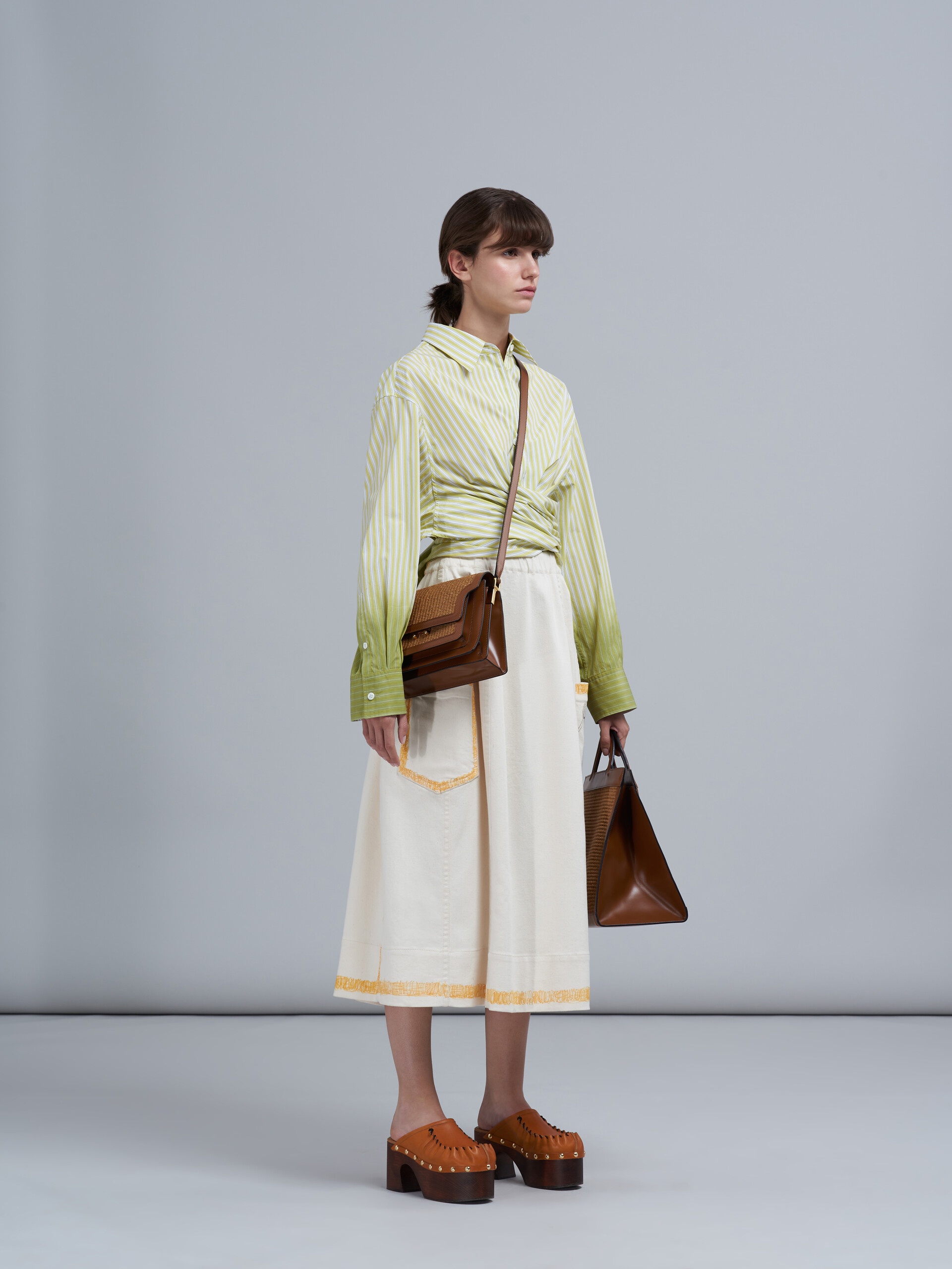 DIP-DYED POPLIN SHIRT - 5