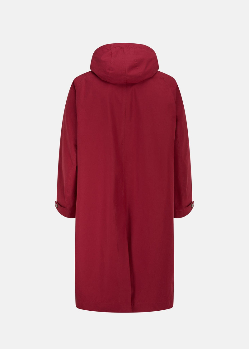 GLOVERALL Men's Stanley Parka Bordeaux outlook