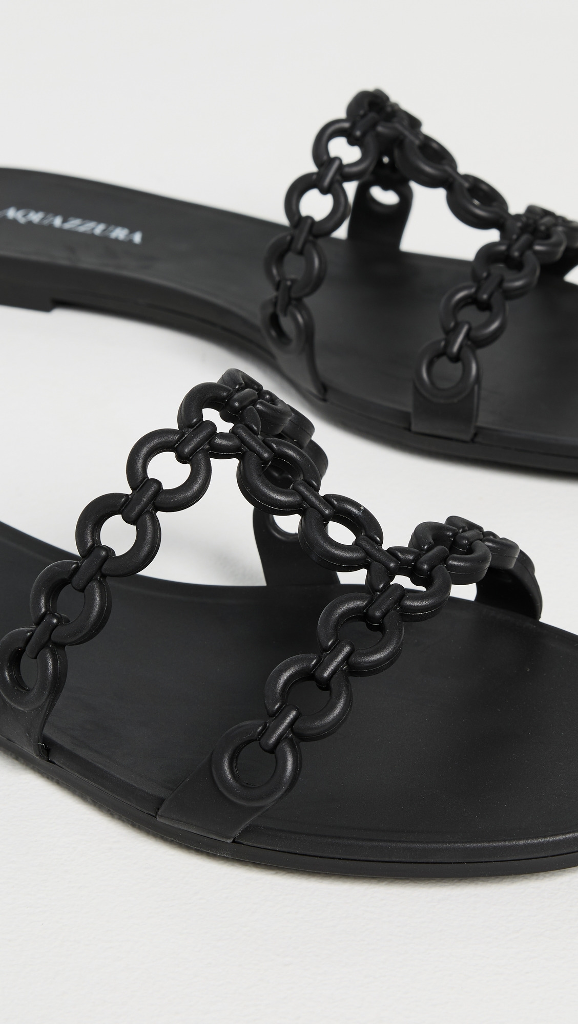 Infinity Chain Jelly Sandal Flats - 5