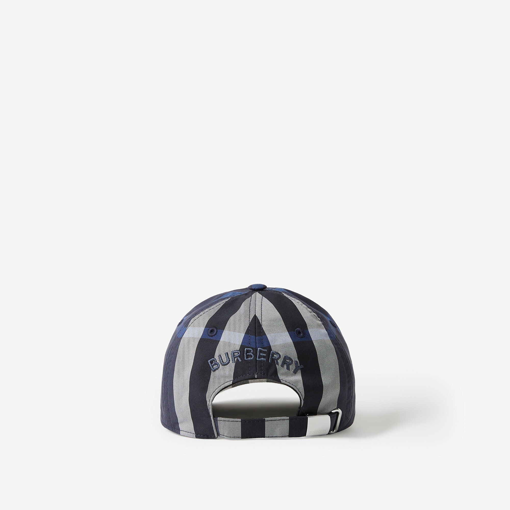 Check Cotton Blend Baseball Cap - 5