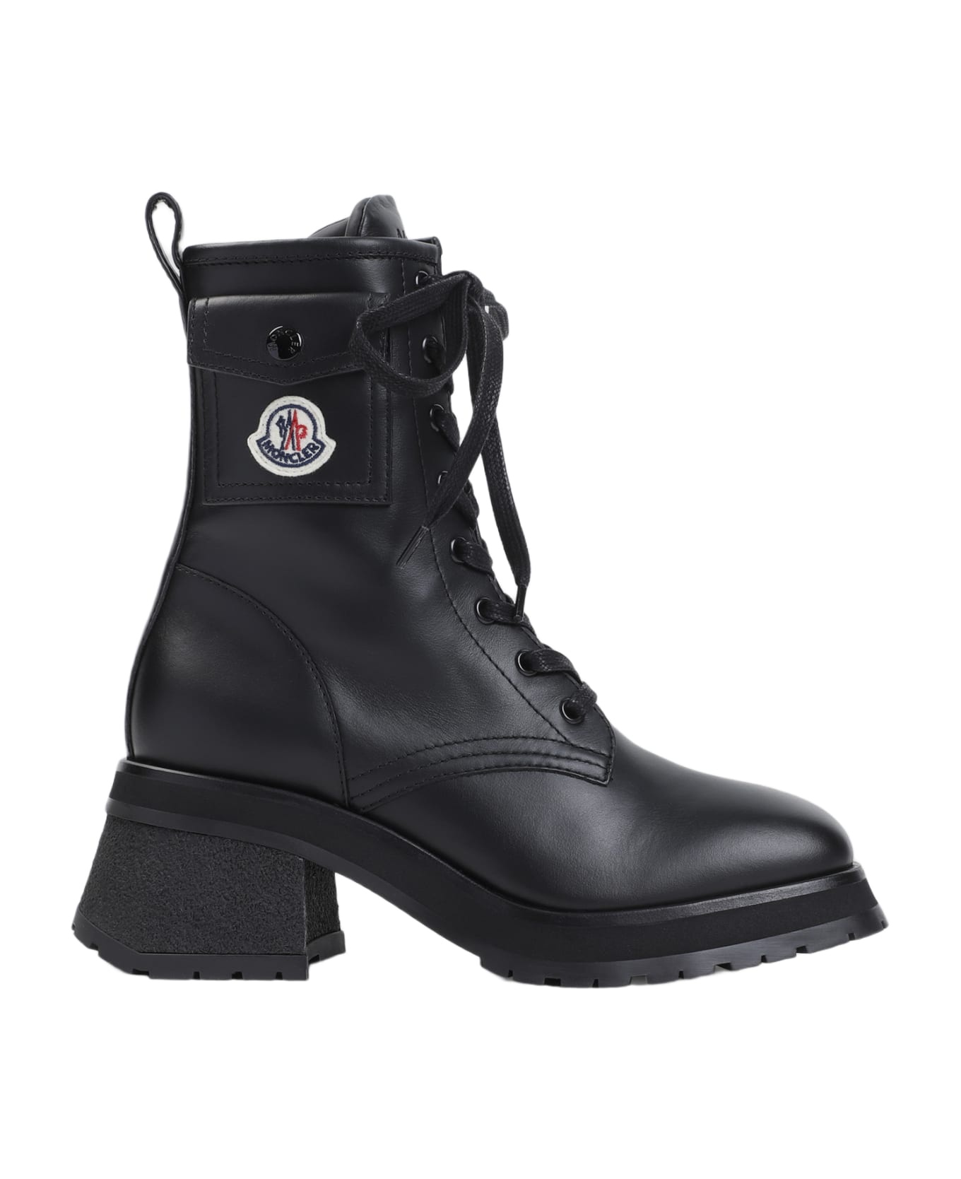 Gigi Lace-up Leather Ankle Boots - 1