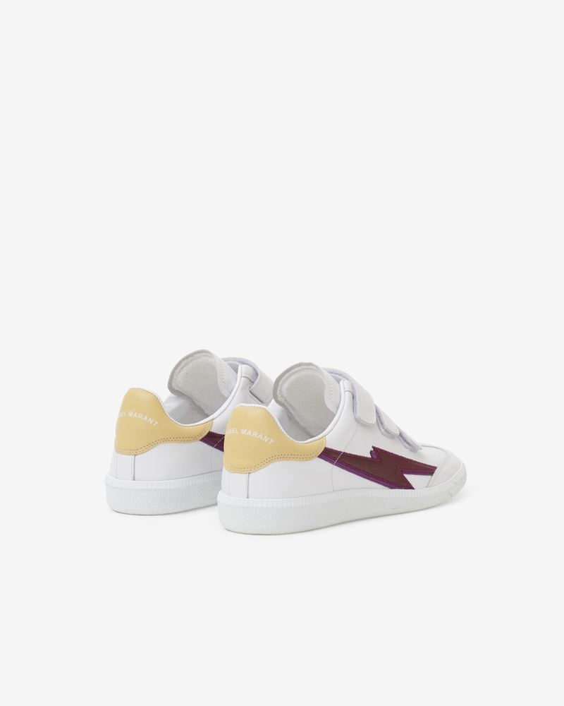 Isabel Marant BETH LEATHER SNEAKERS outlook