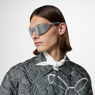 Louis Vuitton 1.1 Evidence Futura Mask Sunglasses outlook