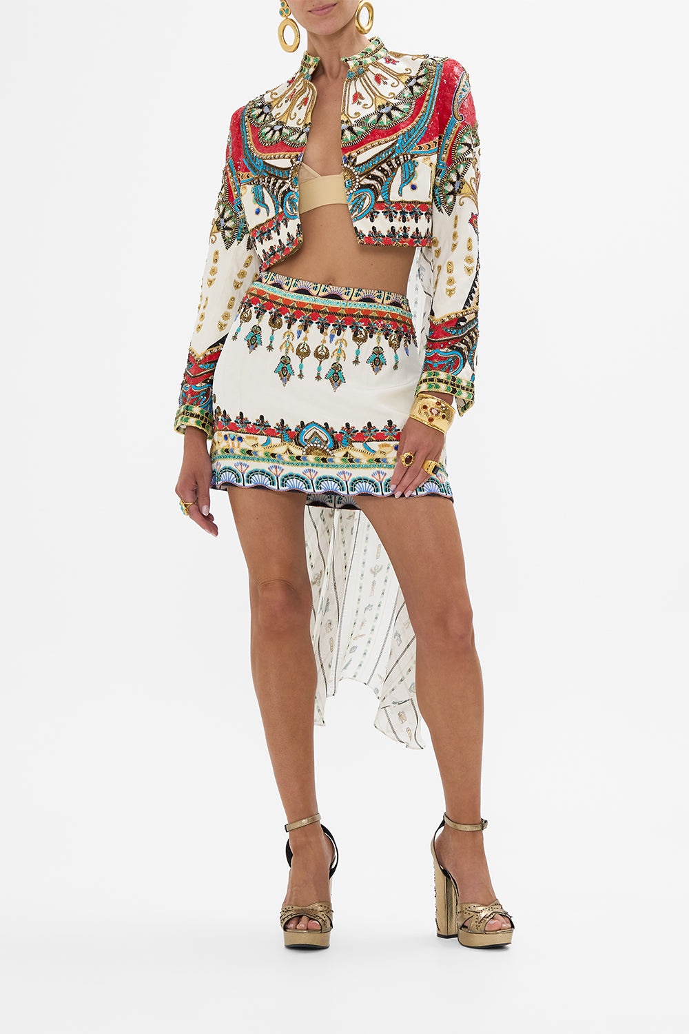 OPEN FRONT JACKET WITH FULL LENGTH BACK - 6
