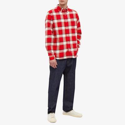 BEAMS PLUS Beams Plus Button Down Check Flannel Shirt outlook