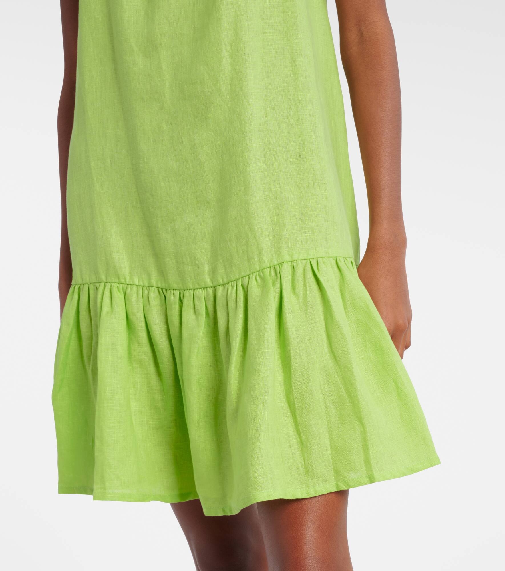 Adana linen minidress - 5