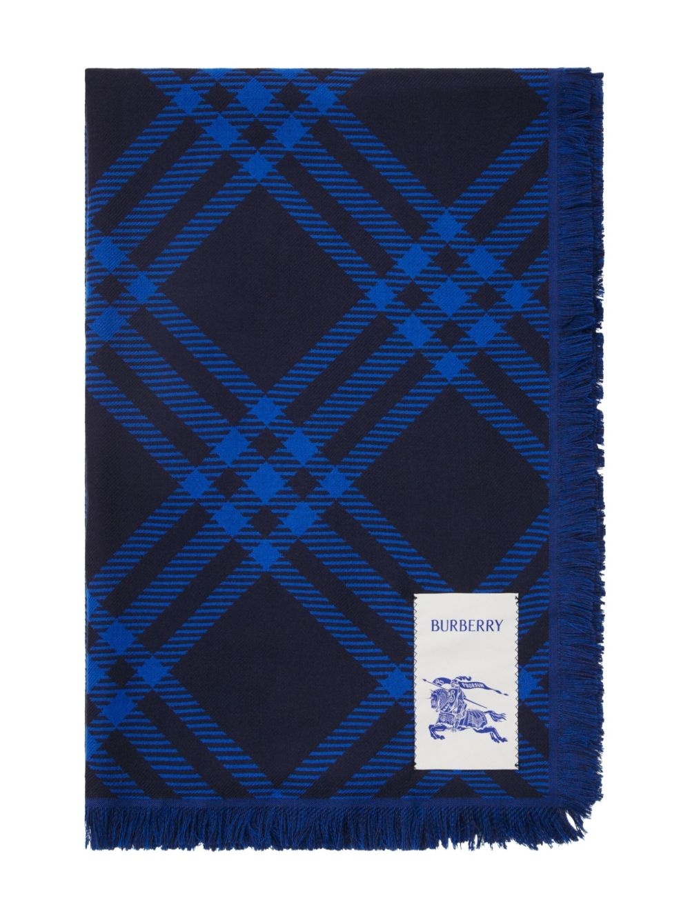 checked scarf - 2