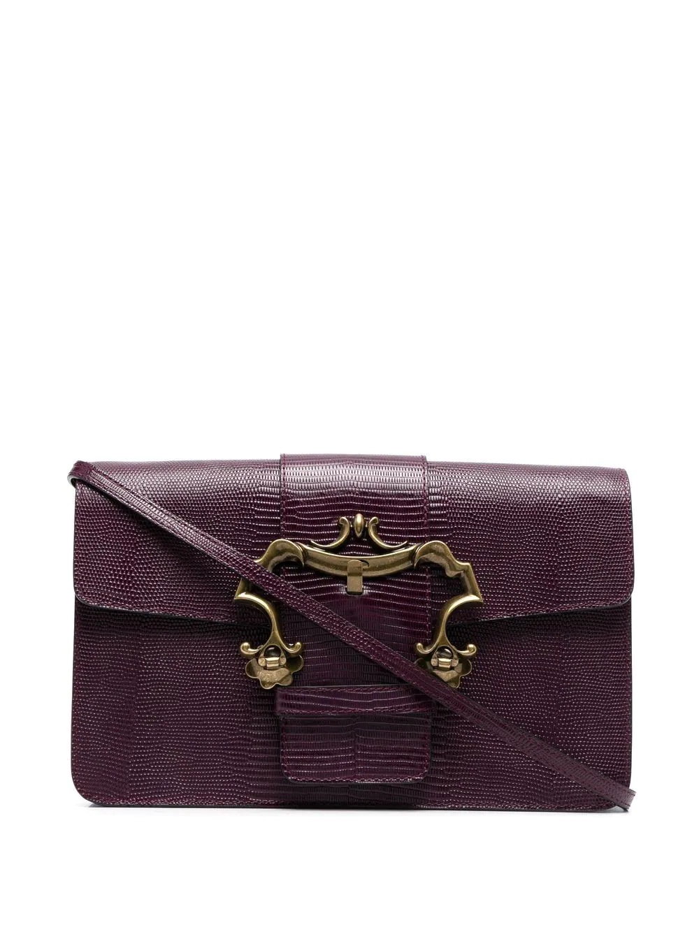 Door Knocker leather clutch - 1