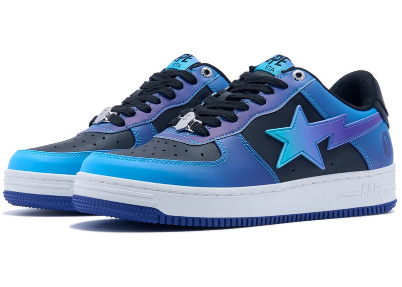 A BATHING APE® A Bathing Ape Bape Sta Blue Gradation outlook