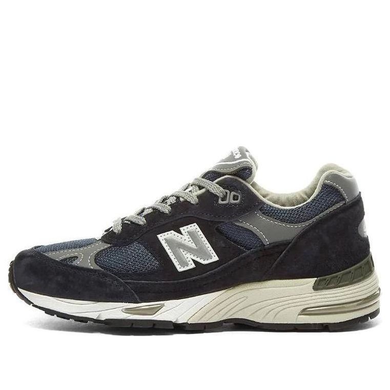 (WMNS) New Balance 991 'Grey Navy Black' W991NV - 1