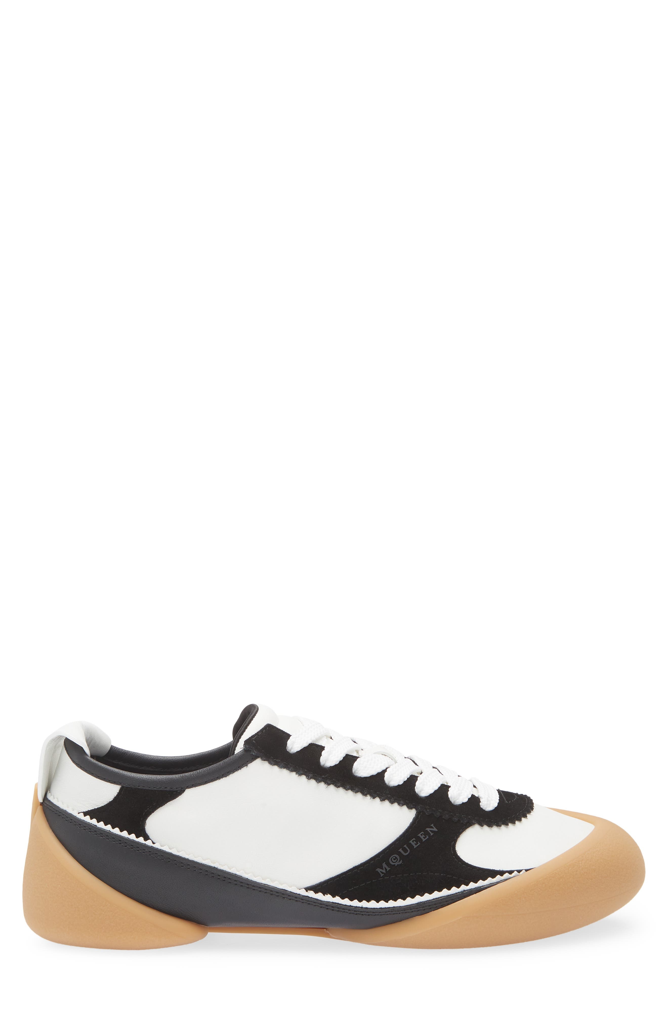 McQueen Flexion Sneaker in Abyss White/Black/Abys Black at Nordstrom - 3