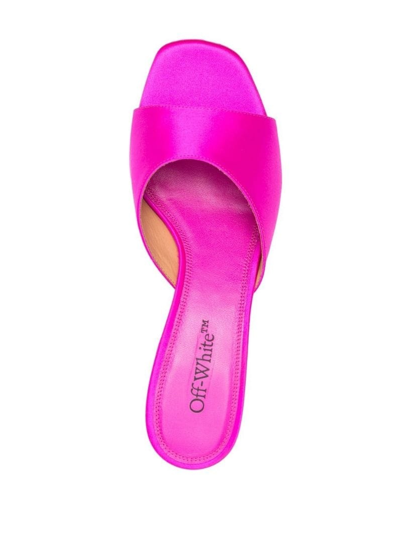 Pop Lollipop satin mules - 4