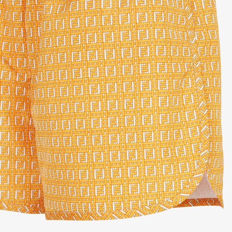 Orange nylon shorts - 3