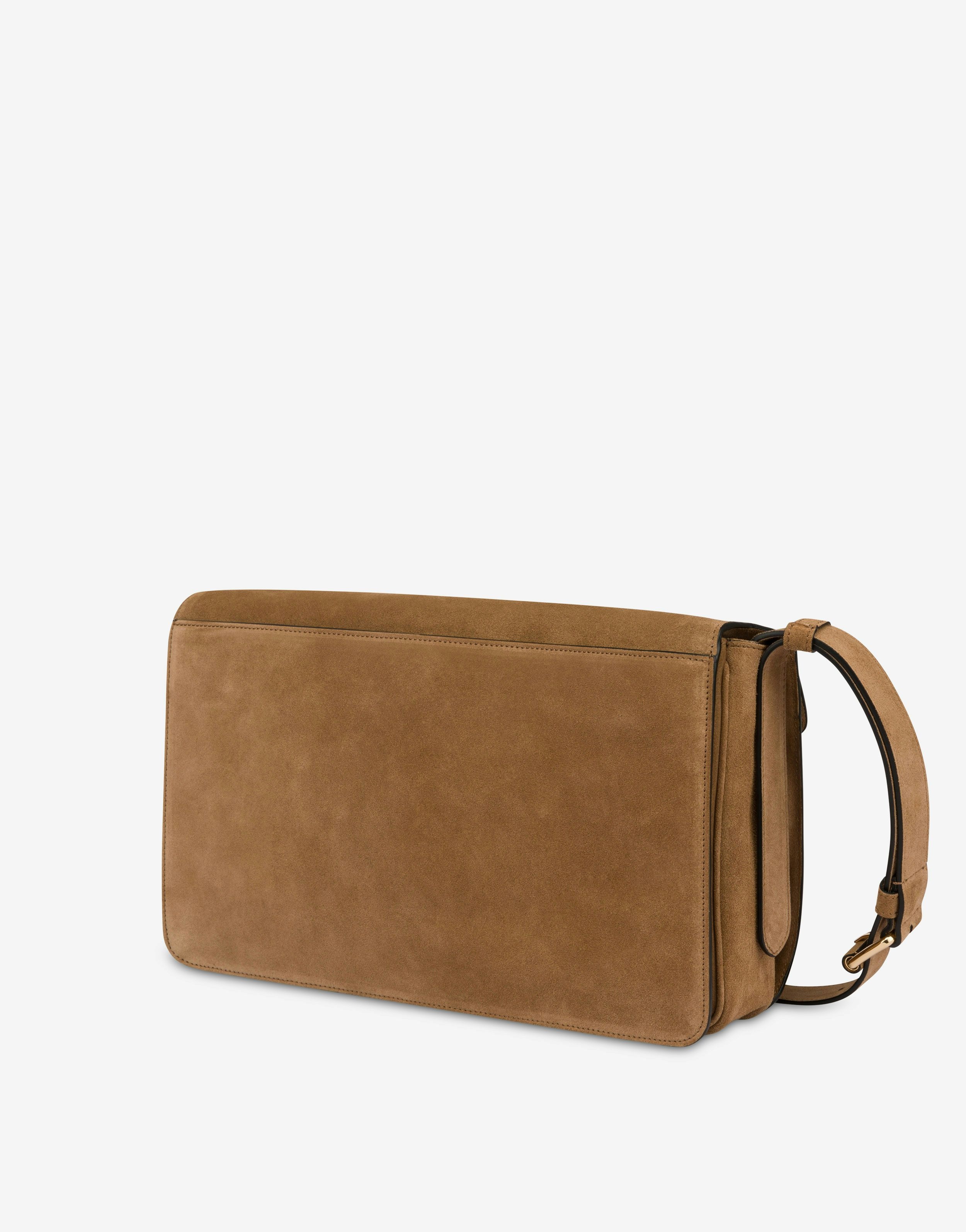 SHOULDER BAG IN SPLIT LEATHER PEACE & SOFT - 2