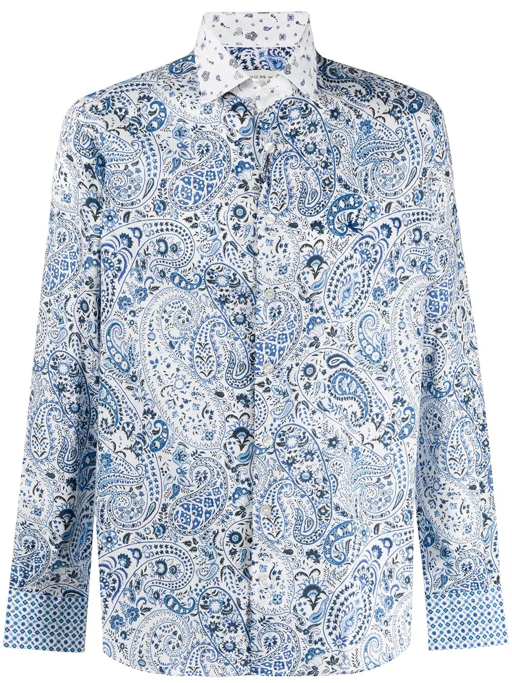 paisley-print shirt - 1