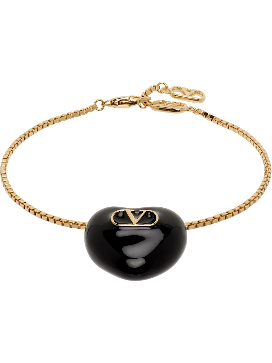 Coeur Royal Metal & Enamel Bracelet - 1