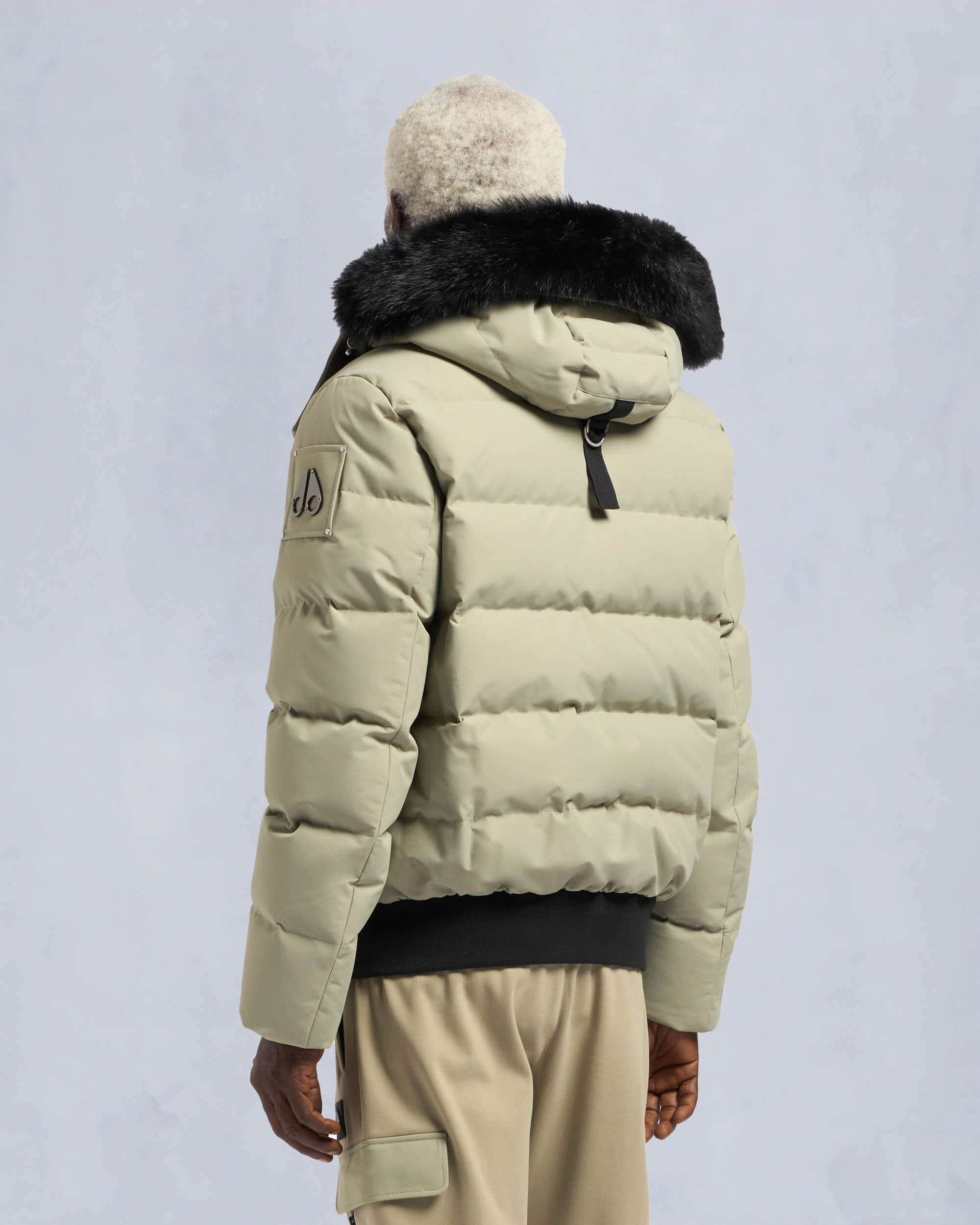 CLOUD SHEARLING BOMBER JACKET - 4