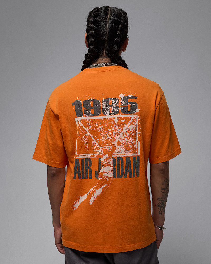 Jordan Brooklyn Men's Oversized Graphic T-Shirt - 1