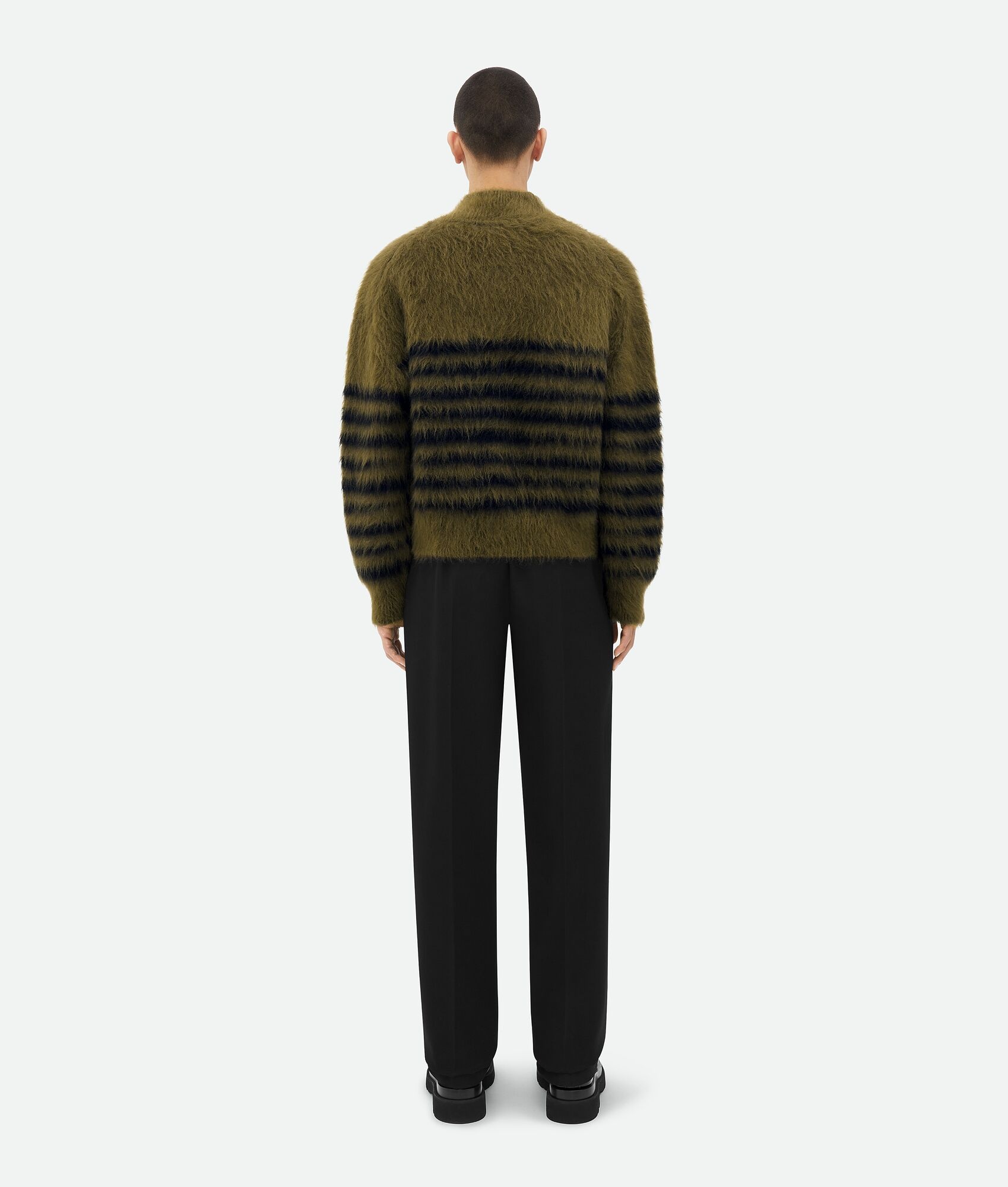 Heavy Marinière Mohair Sweater - 3