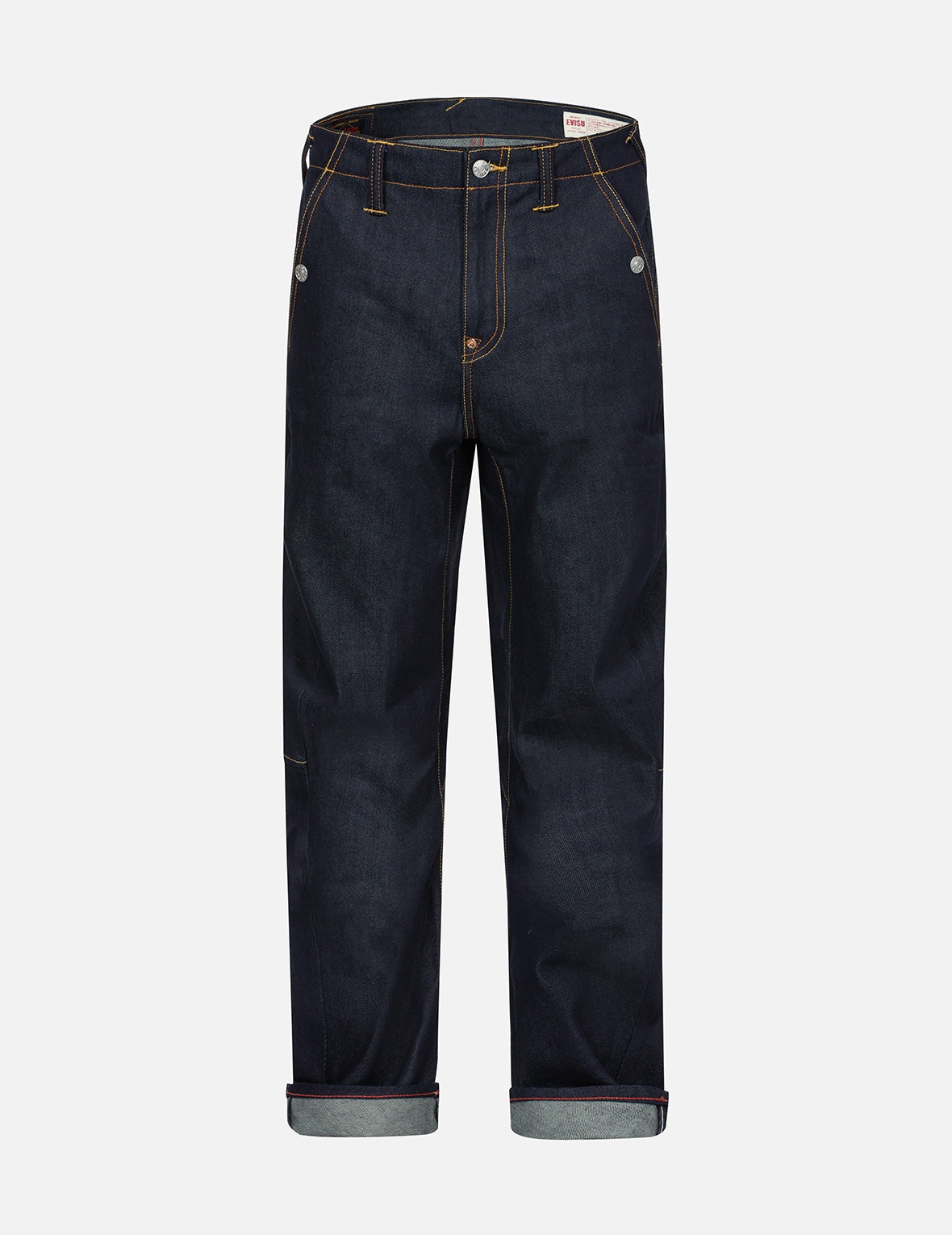 Seagull Embroidery 3D Cut Jeans - 2