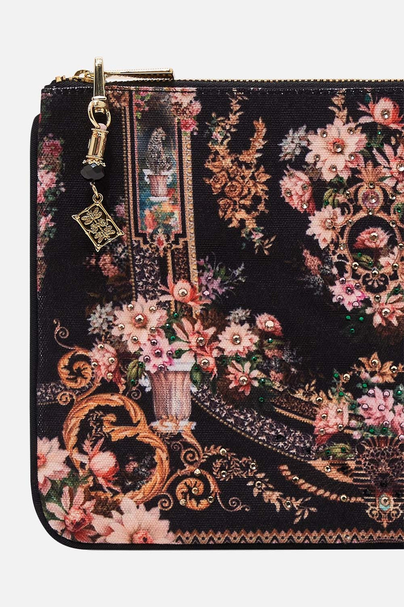 CAMILLA SMALL CANVAS CLUTCH outlook