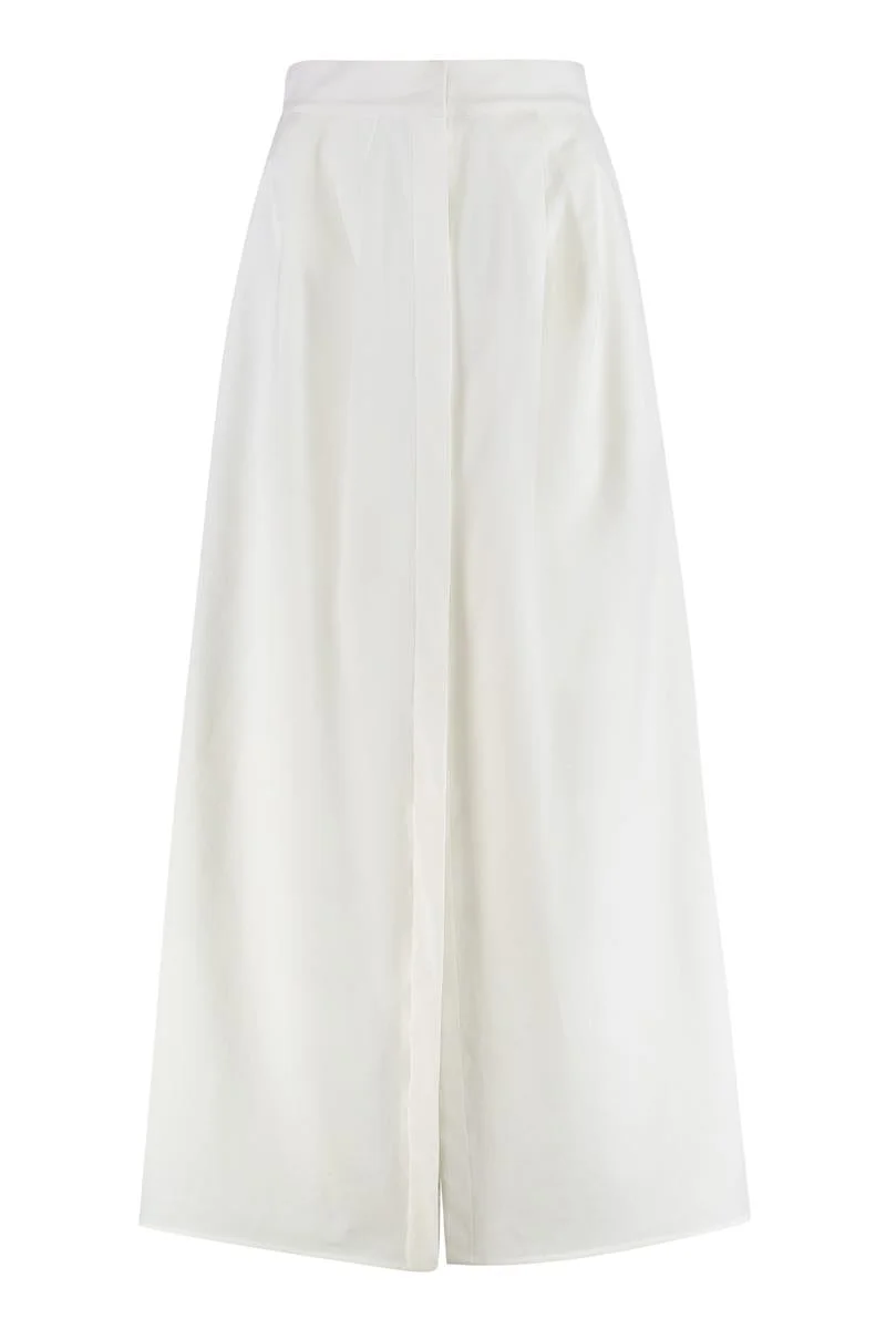 Max Mara Alcade Stretch Gabardine Skirt - 1