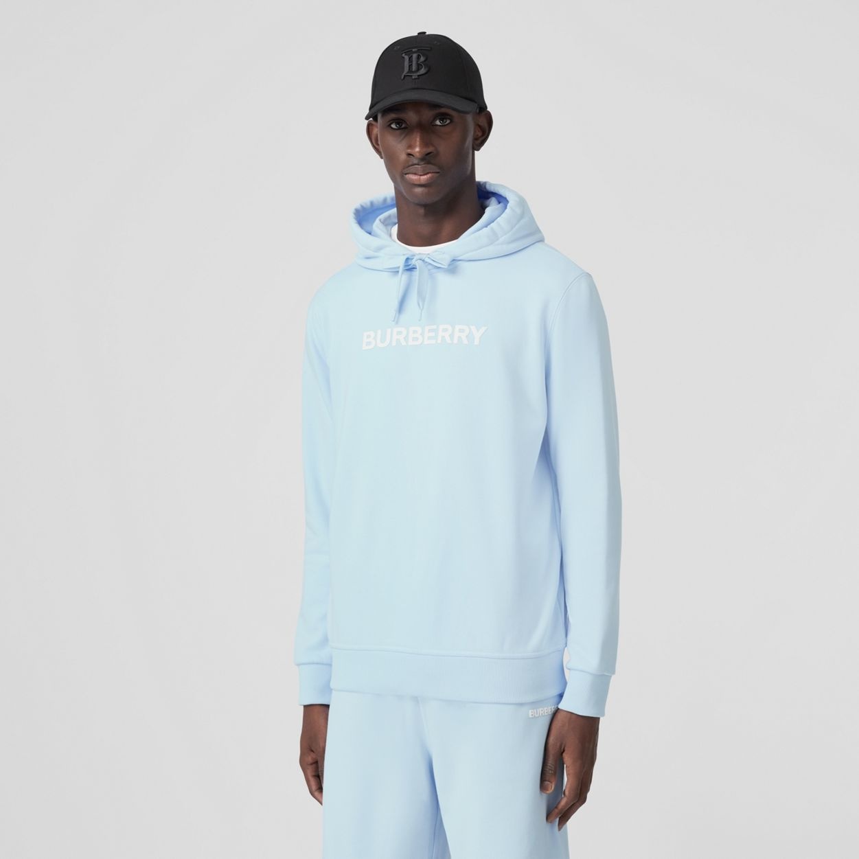 Logo Print Cotton Hoodie - 5
