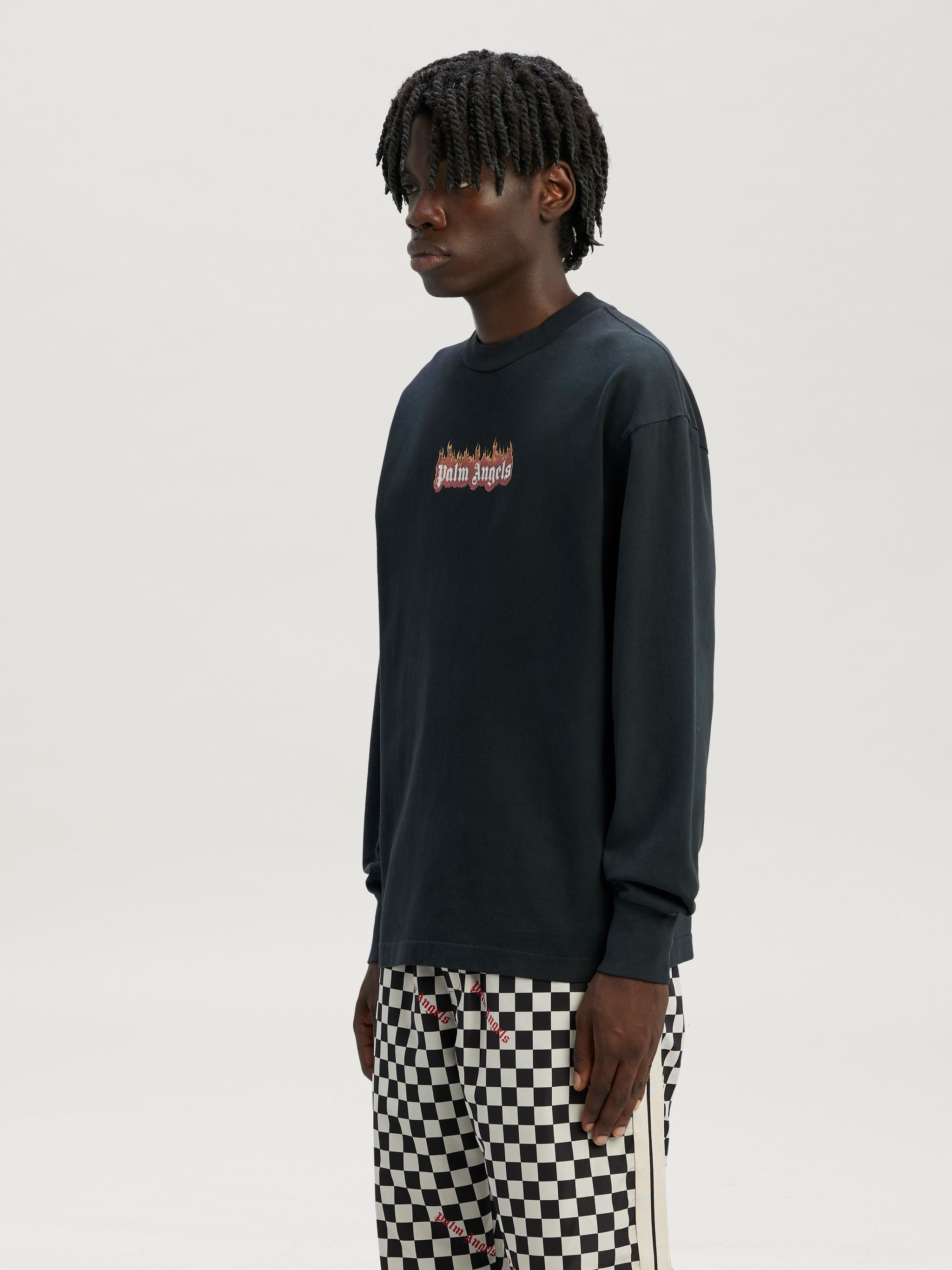 BURNING LOGO CLASSIC TEE LONG SLEEVES - 4